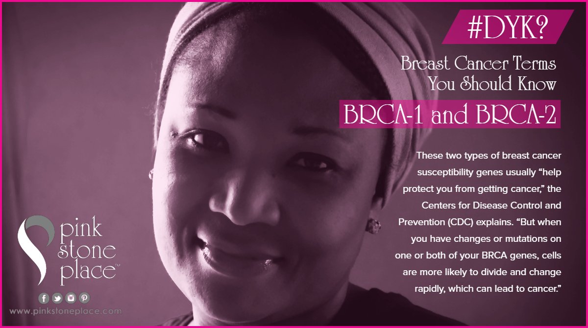 PinkStonePlace's tweet image. Today's post is a quick 101 on BRCA-1 and BRCA-2, key terms you should know related to #breastcancer.  #dyk  #breastcancerawareness #pinkstoneplace