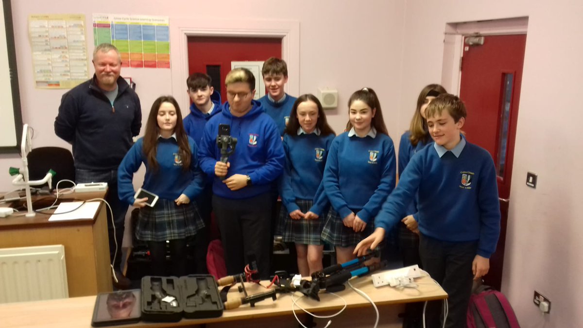 EdMojo1's tweet photo. What a day @CChiarain today! Delighted to have @GlenBMulcahy for the first day of training for our #Edmojo project as part of #SchoolsExcellenceFund @osullims  @PDST_TechinEd @franktullamore #cluster #TeamMojo #Mojo https://t.co/0oVYDE1Ev7