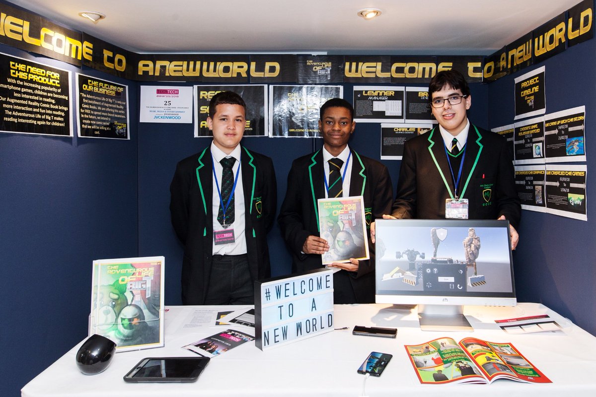 TheAlphaApps's tweet photo. @TWBBC we created an AR Comic, you can scan pages to bring the story to life in your own environment through interactive AR Video games. It’s been used to engage students with English Literacy and reading (pic: Leynner, Charles, Bruno) #twlive #AlphaApps @ARKEvelynGrace https://t.co/duhr0qIk6h
