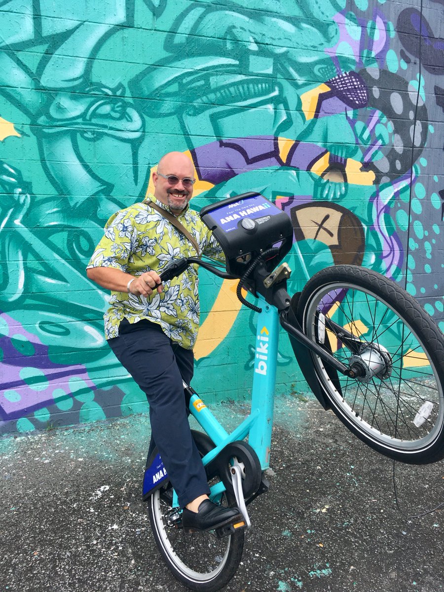 GoBikiHI's tweet photo. #Bikesharehawaii's Todd Boulanger talks Biki with Chad Blair of @CivilBeat! Listen here: https://t.co/2UfpB6QkEu #GoBikiHI #bikeshare #ridealoha #gobikigo https://t.co/2sELabNmoK