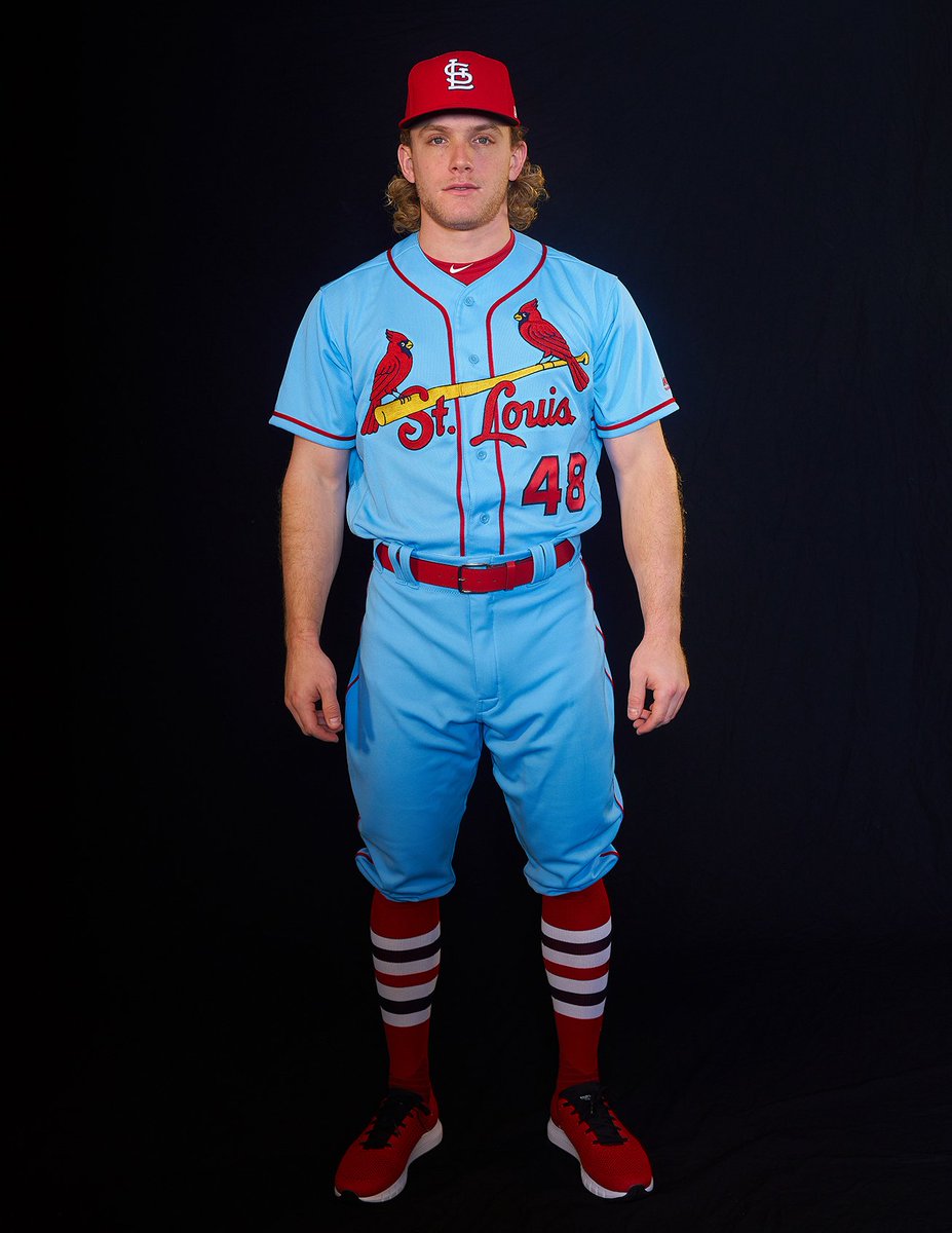 st louis cardinals blue jersey