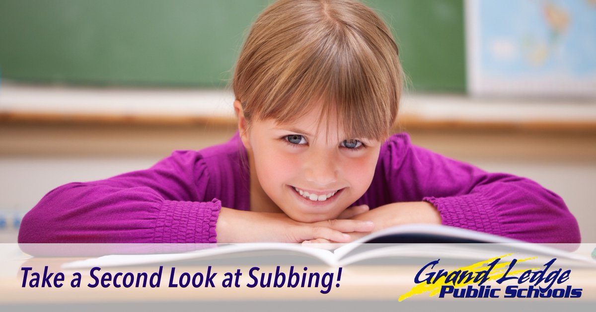 GLPS_rightnow's tweet image. Take a second look at being a substitute teacher at Grand Ledge Public Schools. Beginning in December, sub pay will increase to $105 a day! Get in the EDUstaff system now to begin subbing as soon as possible: edustaff.org ... anyone with 60+ college credits can.