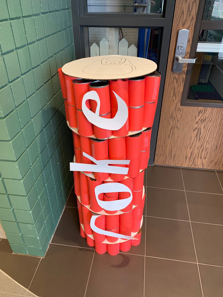 MsideSCCSD's tweet photo. Can-Struction Pics! #MSideSTEM #SCCSD https://t.co/ZPcewP0bEt