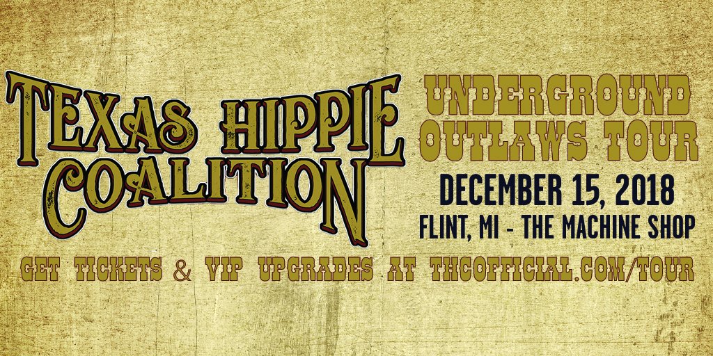 FLINT, MI! We're returning to @machineshopfnt 12/15. Get tickets and VIP upgrades now... Tickets: bit.ly/2QmJtoY VIP Upgrades: bit.ly/2Qrd8xh #undergroundoutlaws