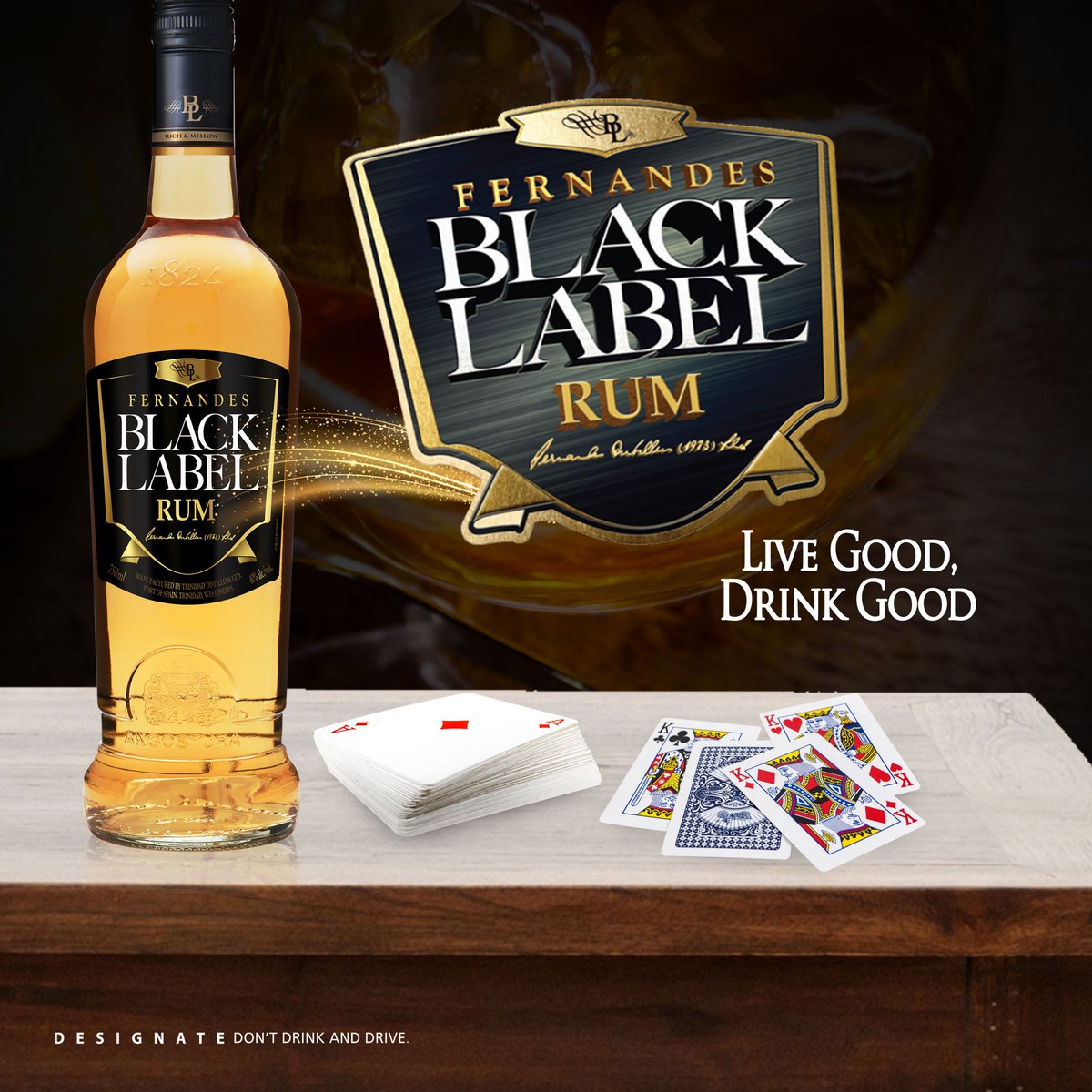 BlackLabelRum's tweet photo. The Monday lime is always level vibes! Tag the best All-Fours player you know!
#BlackLabelRum
#Designate
#DontDrinkAndDrive https://t.co/tHroRl42cV
