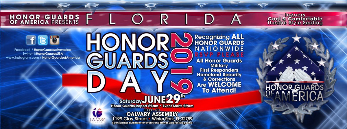 #honorguardsofamerica🇺🇸 Remember our fallen Please join us next year in recognizing all honor guards nationwide for Honor Guards Day in Orlando Florida June 29th 2019 9am #honorguardslife #honorguardsmagazine PLEASE SHARE!!! Community is welcome to attend for FREE!! #honorguard