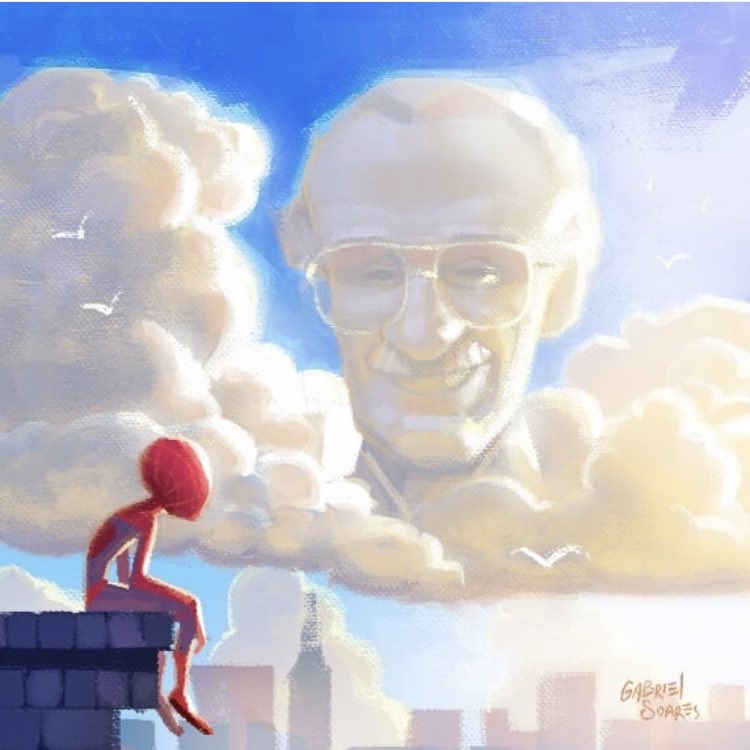 DailyPlanetDC's tweet photo. “Comic books to me are fairy tales for grown ups.” -Stan Lee
Art by Gabriel Soareszz
#DailyDPQuote https://t.co/28LQBfIRgV