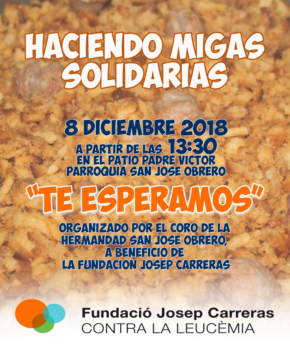CoroHdadSJO's tweet photo. Desde nuestro coro queremos apoyar la #OperaciónPulseras de nuestro componente @juanmadiaz y el próximo 8 de diciembre organizaremos esta acción solidaria a beneficio de la @fcarreras. ¡Os esperamos! #SomosImparables
#yomecuro 
#SeguimosJuanma https://t.co/uoEKrgTZJh