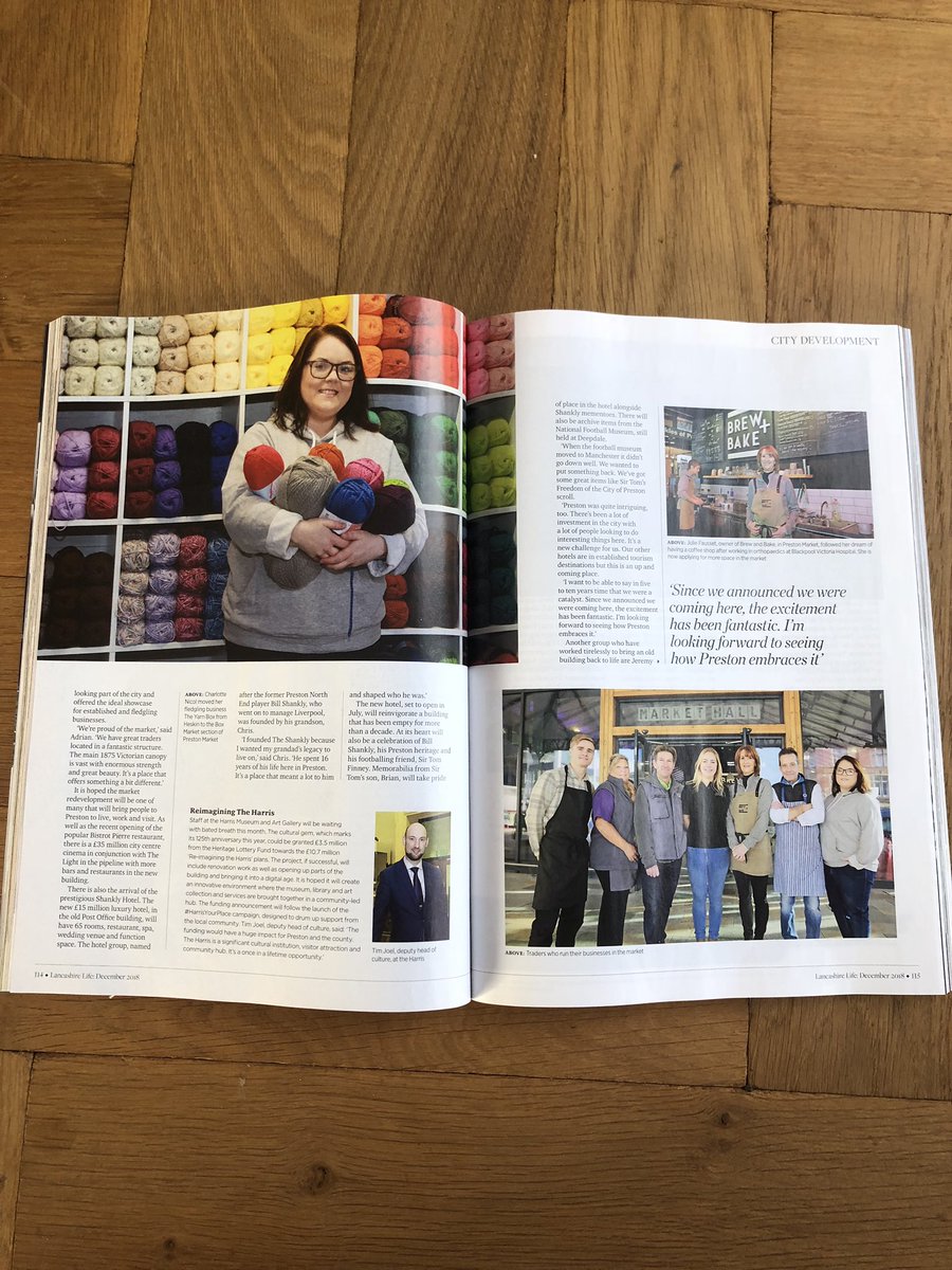 etcurban's tweet photo. Hello, have you seen the wonderful feature on Preston in @lancashirelife? We are so happy to feature alongside some new and old local establishments. Have a look! 👁👁 #PrestonHour #LancashireLife https://t.co/cdaGMnuprR