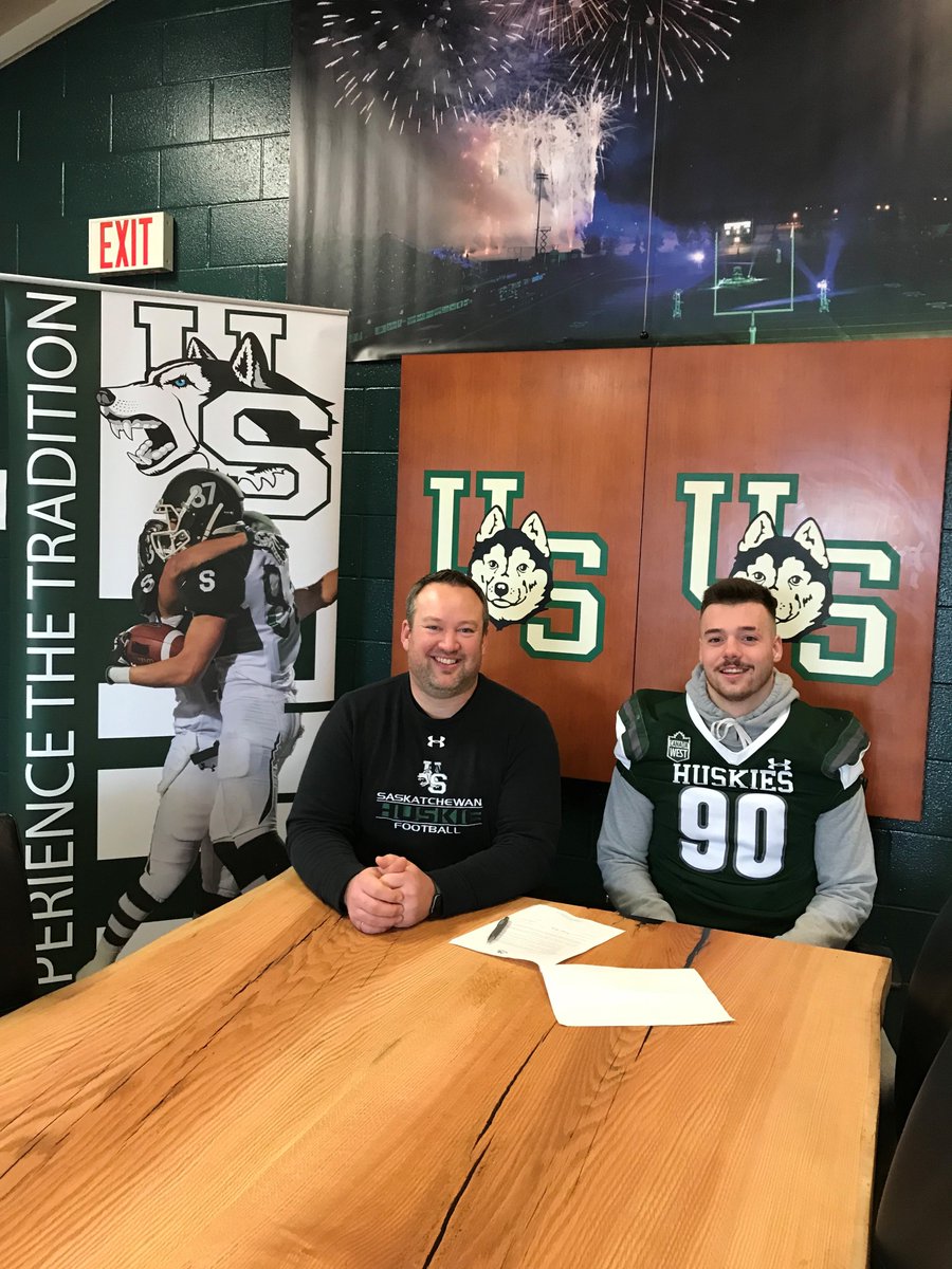 Big News out of Huskie Football! Welcome DL Nicholas Dheilly