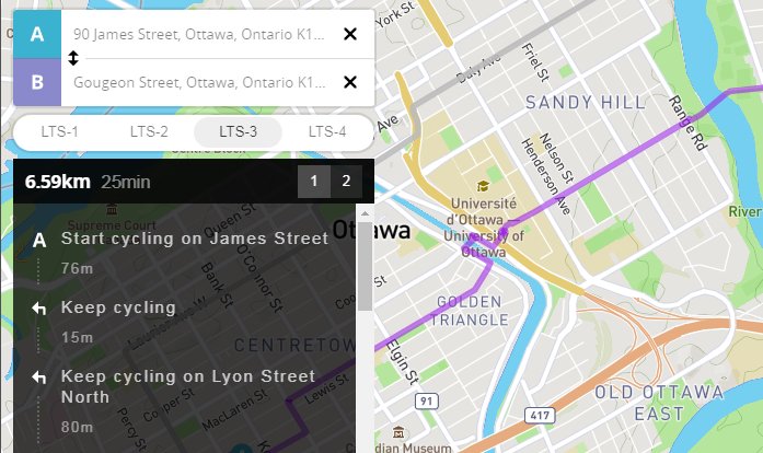 slowottawa's tweet photo. The Slow Ottawa 🚲 page starts with the amazing @BikeOttawa route planner, which allows you to choose your route based on Level of Traffic Stress.
EVERY city needs one of these! 😎
>> https://t.co/FlrlAU6wzI #ottbike #cycling #stress #risk #levelofstress #mapping https://t.co/uNkoiDgMlT