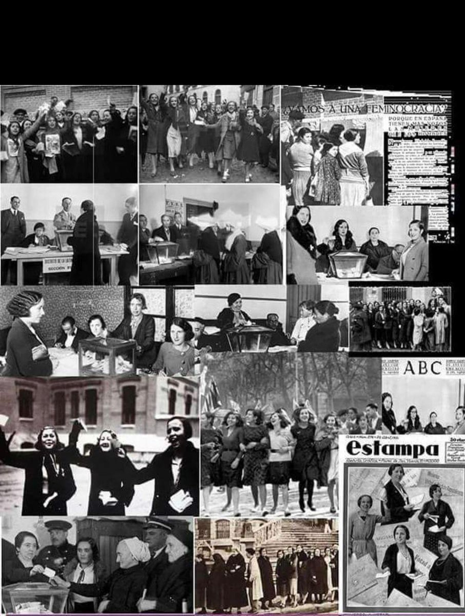 "Hoy se han cumplido 85 años de la primera vez que las mujeres pudieron votar en España. Mi reconocimiento y mi cariño a todas esas mujeres que lo hicieron posible y todas las que hoy luchan por lograr una sociedad más justa e igualitaria" Pepe Alvarez  <a href="/UGT_Comunica/">UGT</a>