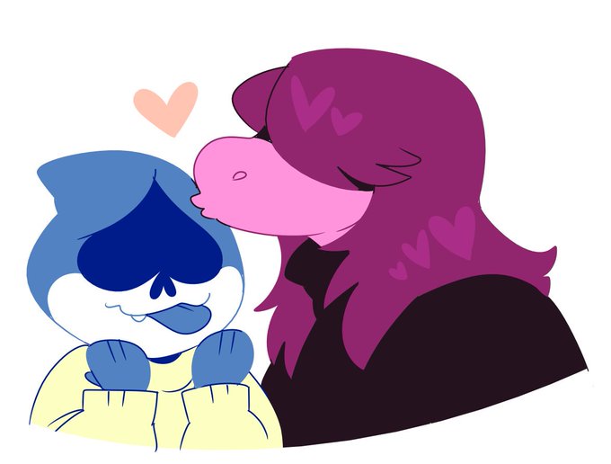 2018-11-20. #squazh. lancer and susie is prob my life now. #monster. #susie. #myart. ...