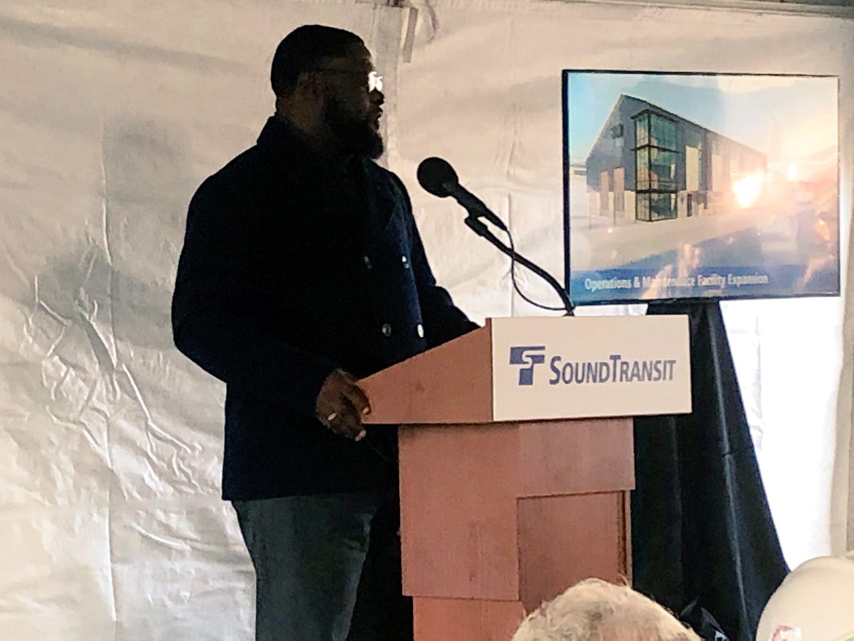 DeborahKIRO7's tweet photo. ‘Things like the Link Light Rail is something we could not have imagined 30 years ago.’ Brendan Nelson, Exec Dir,@HACTacoma #HilltopStrong At @SoundTransit @CityofTacoma #Hilltop Link Light Rail groundbreaking Streaming live @KIRO7Seattle https://t.co/ytQOHZgwj6