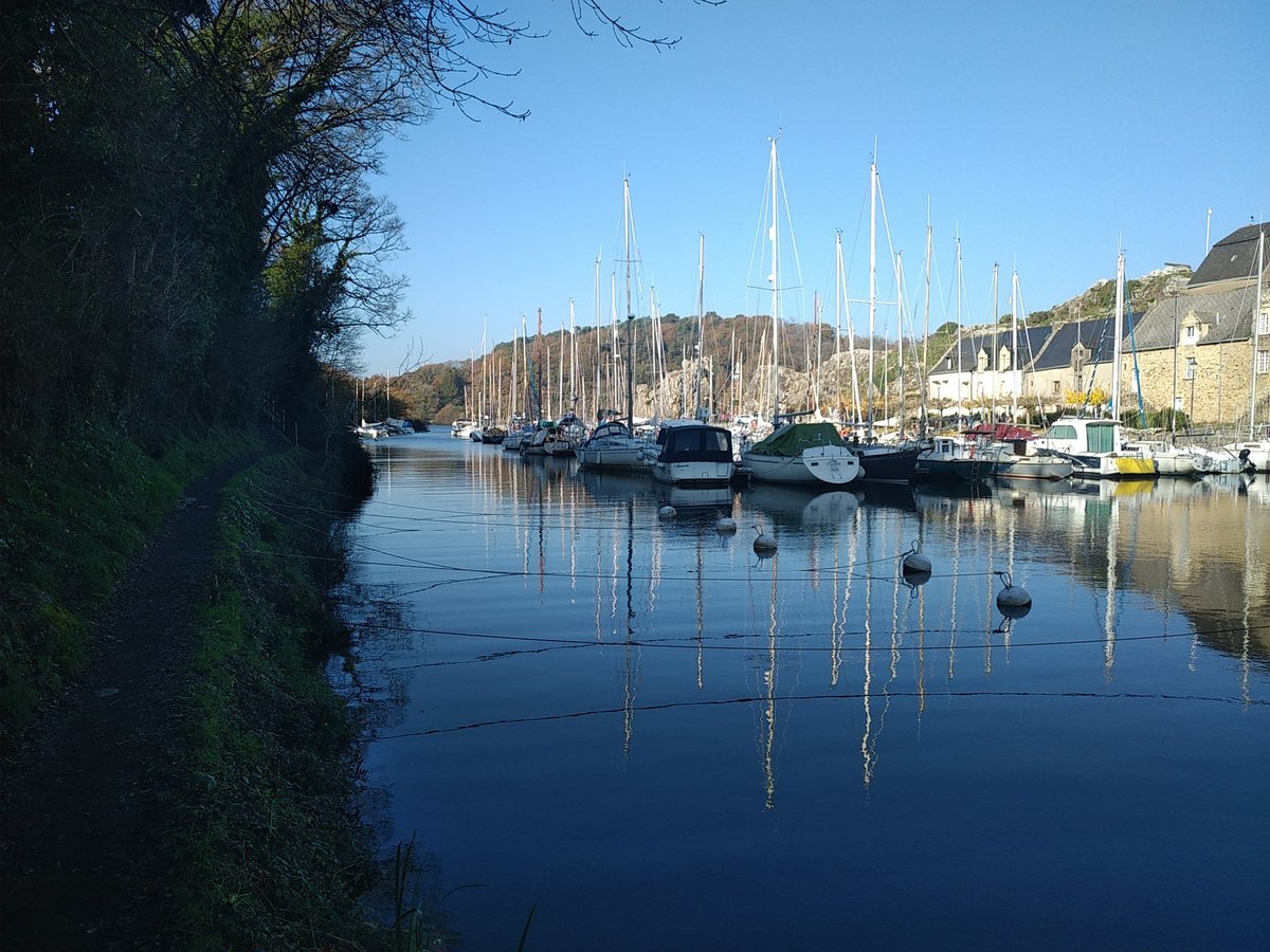 PartirV's tweet image. Le port de la Roche Bernard 
#randonnée #Bretagne
