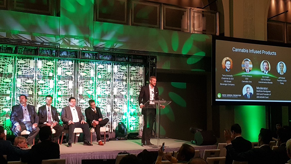 smallcappower's tweet photo. #Cannabis Infused Products Panel Discussion at the @ngfrontier Cannabis Investor Conference, happening now. #CannabisStocks #newgreenfrontier #ngfrontier https://t.co/uBRayavhf2
