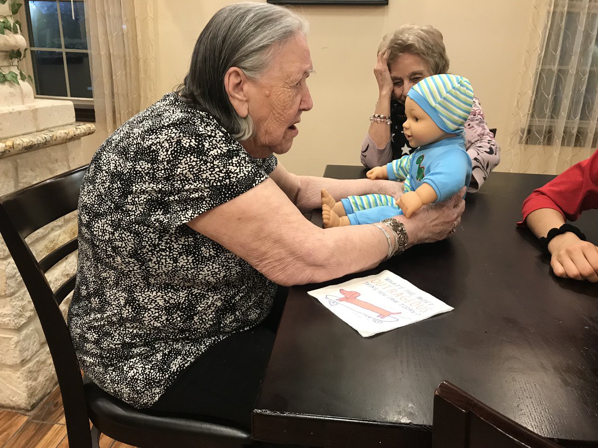 TaftNHS's tweet photo. Spent time with elderly patients from Seasons Alzheimer’s. 🥰 #TaftNHS #ThisIsNorthside https://t.co/IKOfwicPV4