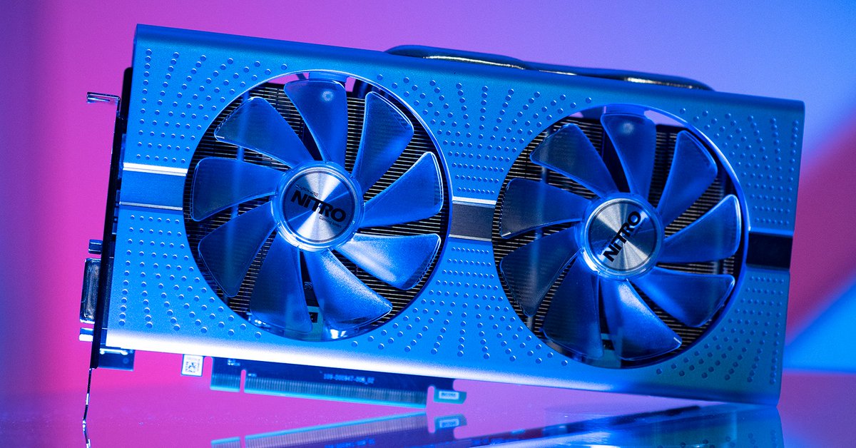 AMD's tweet photo. With enhanced 12nm architecture, the @Radeon RX 590 brings the ultimate 1080p gaming experience and performance to life. Get yours today: https://t.co/qAqfjMqeGp https://t.co/8poN19yVla