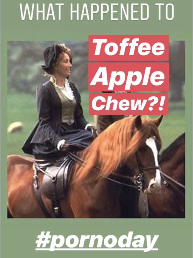 JoGoldsmithE's tweet photo. #pornoday @dadwroteaporno #toffeeapplechew https://t.co/eHSxZXqLHv