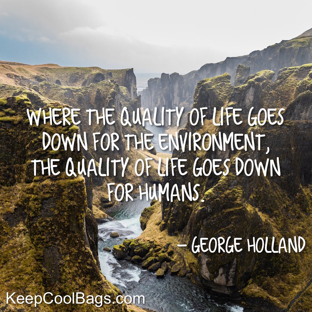 PierreBarlier's tweet photo. This quote by english stage actor George Holland speaks volumes. The more that we care for the environment by recycling and reducing harmful practices, the more we’ll see a positive change in our own well-being. https://t.co/a4UlCDJc2p