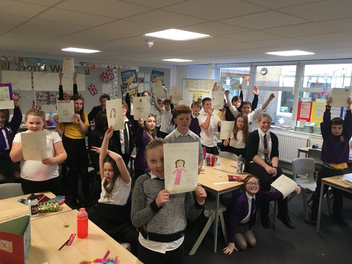 KingcasePS's tweet photo. Many thanks to @PWKAcademyLib pupils who kickstarted @BookWeekScot at Kingcase Primary today with discussions and posters on rebel characters. Super to see former pupils and friends achieving great things @pwkacademy #literacyforlife #rebelsrule https://t.co/u09xkHZ1MK