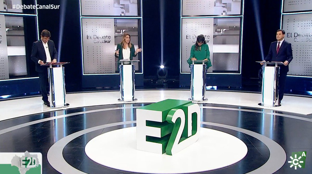 🔴🌹 <a href="/susanadiaz/">Susana Díaz Pacheco</a>: "Hay dos elementos que van a ser claves en la #Andalucía del futuro que queremos crear, que son el agua y la energía. Innovación, digitalización, igualdad y sostenibilidad, nuestros retos del futuro para que esta tierra crezca más y mejor"

#DebateCanalSur