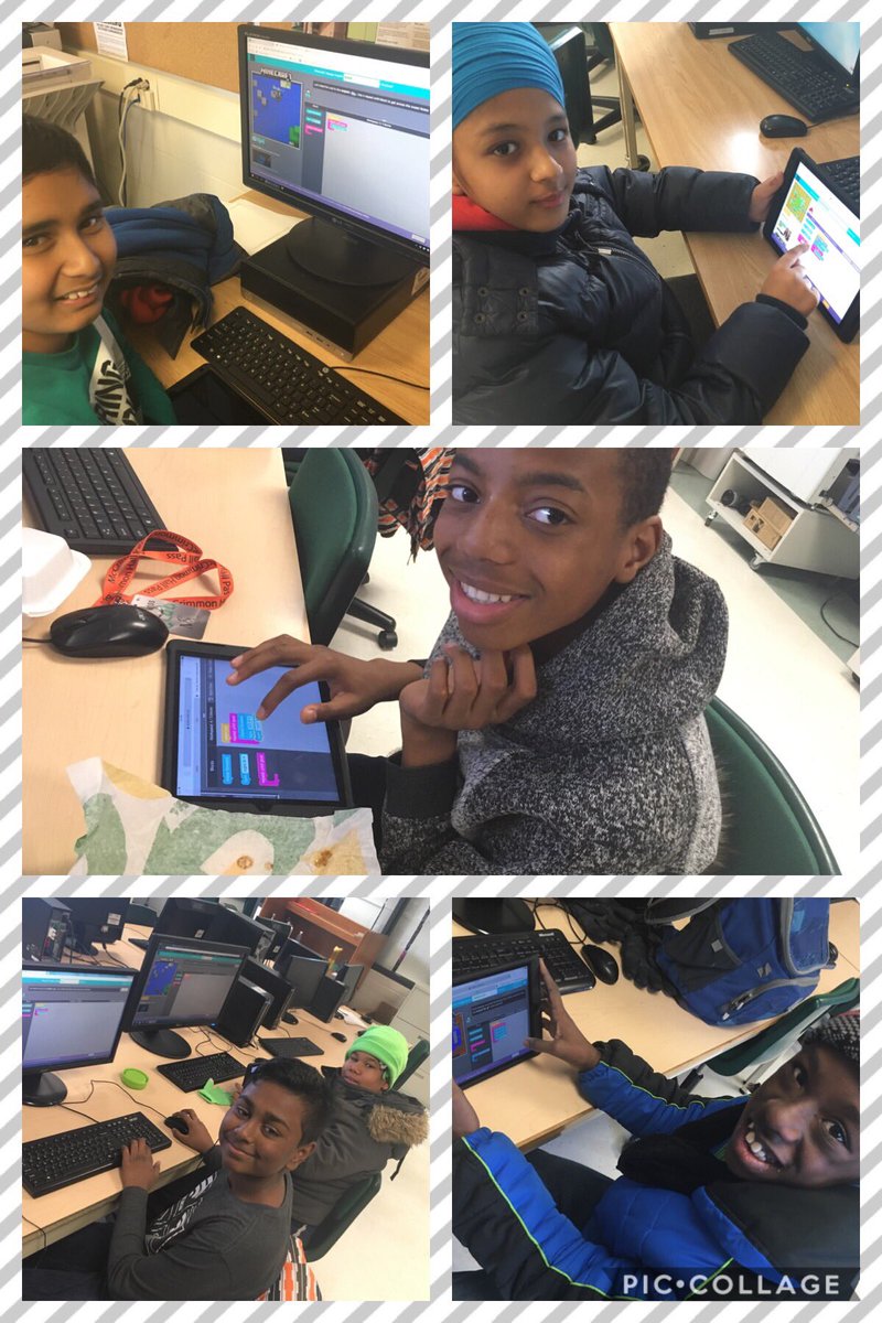LLC_McCrimmon's tweet photo. Coding @McCr_MS @COY_Peel getting a head start on upcoming Dec.3-9, 2018 Hour of Code worldwide movement. Students found these #HourOfCode tutorials helpful. Minecraft is the favourite. Also popular, Plants vs Zombies. Learn more @hourofcode or at https://t.co/N7b8ZEIDdZ https://t.co/2yhjsspbkK