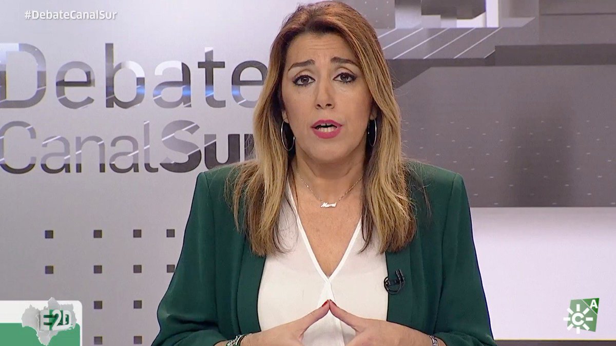 🔴🌹 <a href="/susanadiaz/">Susana Díaz Pacheco</a>: "Defiendo la universalización de la educación de 0 a 3 años. Para fomentar y conseguir aún más igualdad"

#DebateCanalSur