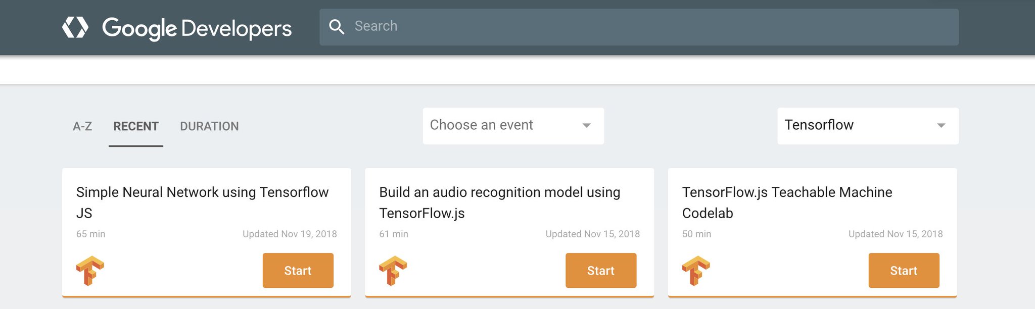google codelabs tensorflow