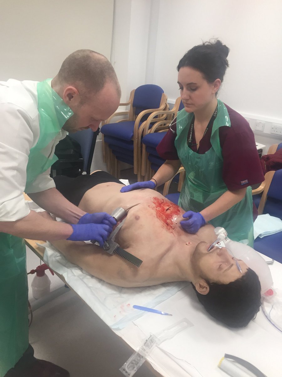 EshtResus's tweet photo. ⁦@danielle_vidler⁩ ⁦@markedwards999⁩ ⁦@drswalton⁩ ⁦@Prometheusmed⁩ ⁦@ESHT_ESME⁩ superb realism on this mannikin best thing ive ever seen! #traumaticarrest hopefully coming to ESHT soon ⁦@Friends_DGH⁩ #simtraining https://t.co/J3zhlbUmUq