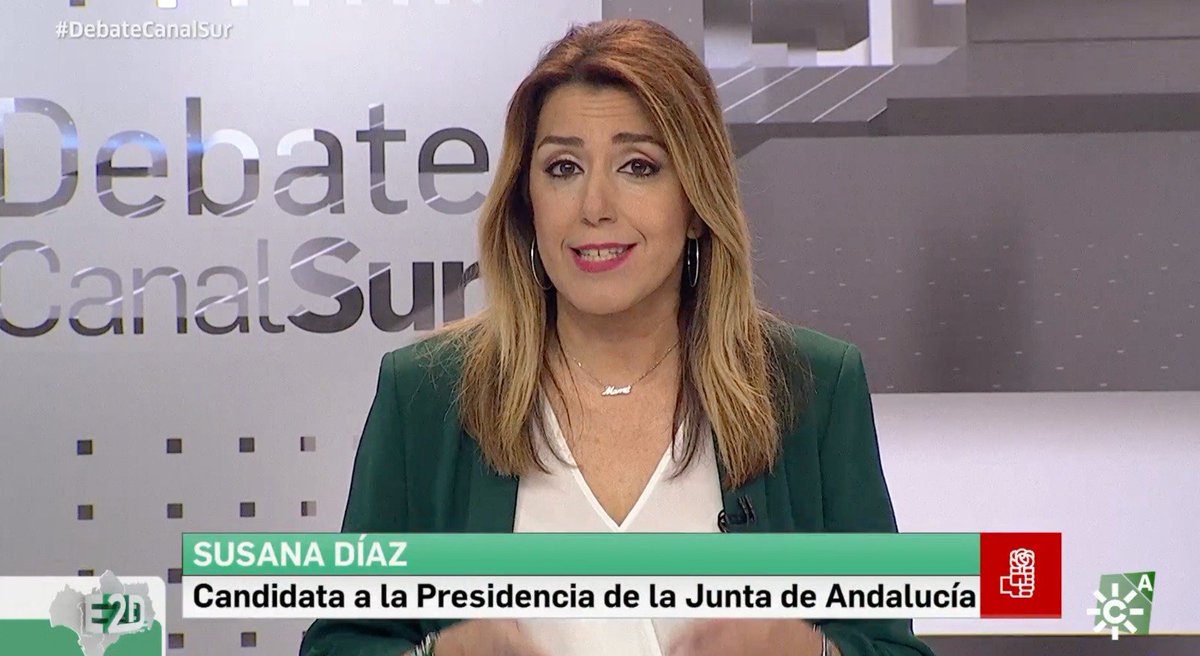 .<a href="/susanadiaz/">Susana Díaz Pacheco</a>: No todos los gobiernos nos hemos enfrentado a la crisis, aquí hemos blindado la educación, la sanidad y la dependencia #DebateCanalSur #SusanaGana