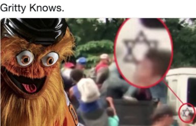 Newsweek on Twitter: "Alt-right hijacks 'Gritty' Philadelphia Flyers