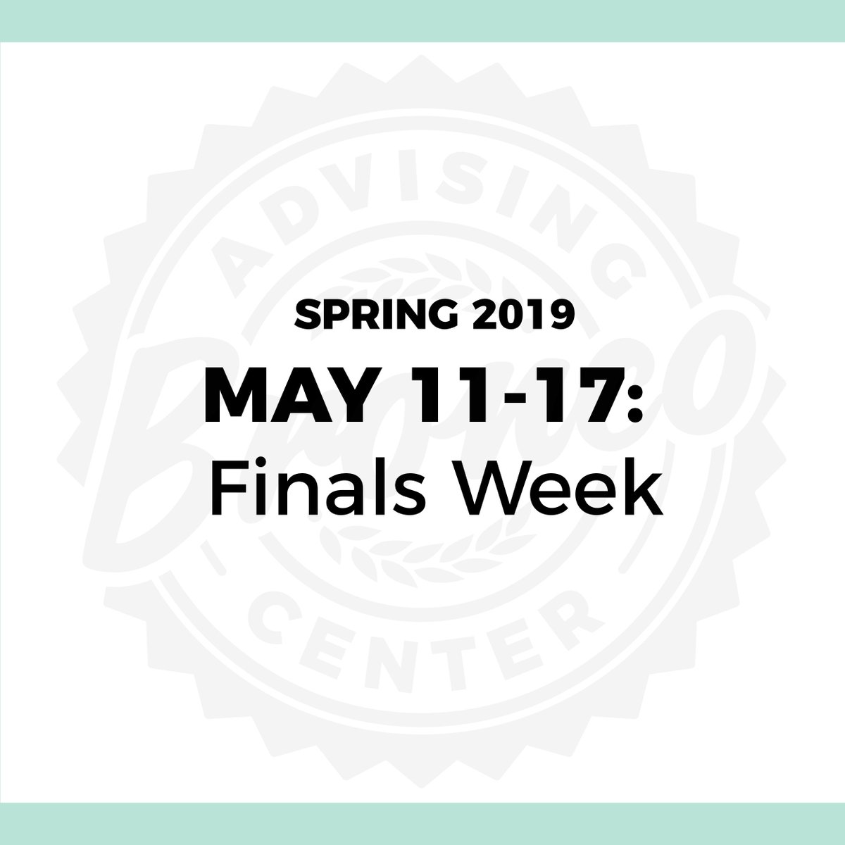 cppbac's tweet image. Good luck on your finals, Broncos! We can’t take your tests for you, but message us if you have any questions about wrapping up your spring 2019 term.