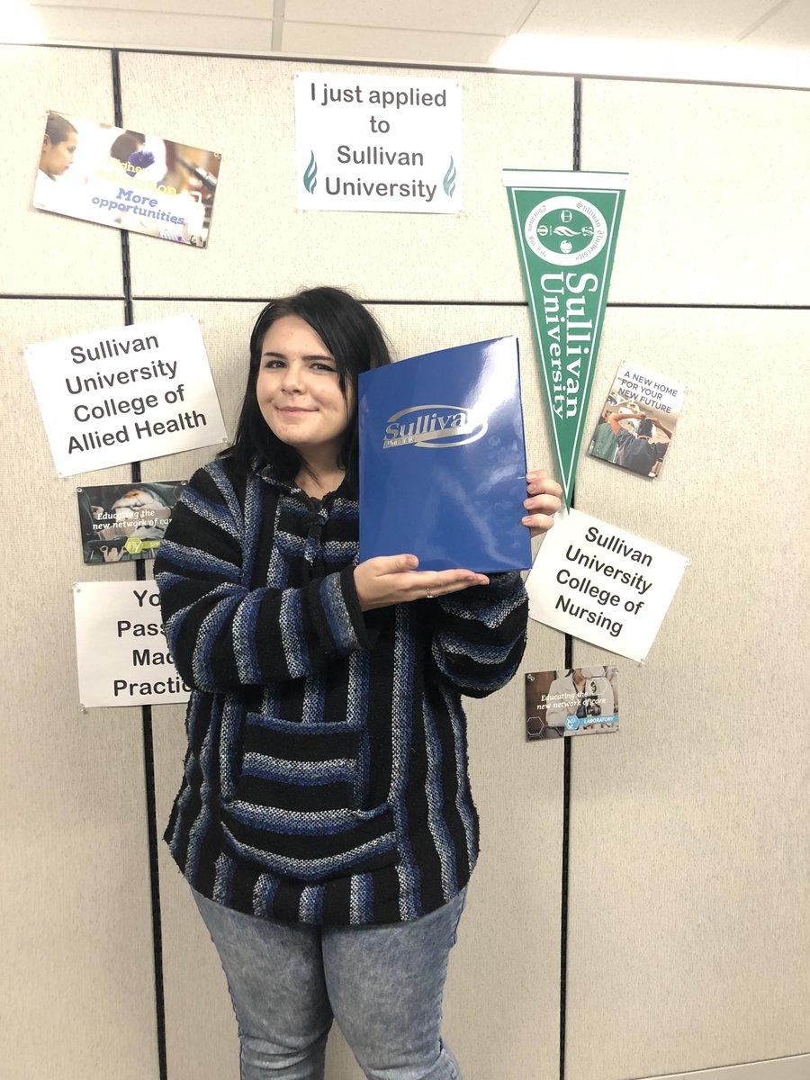 SullivanU's tweet photo. Congratulations to Abigail Guerrero for enrolling in our Practical Nursing Program! #ChoseSullivan #SullivanU https://t.co/uVqwOAXYi7