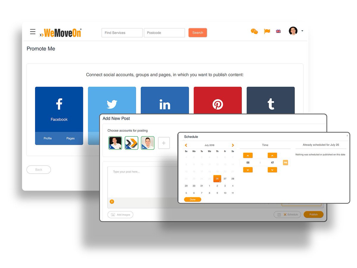 ⚡>>> Connect your Social Channels, Create, Schedule or Publish posts in Auto-Pilot with Wemoveon.pro <<<⚡
