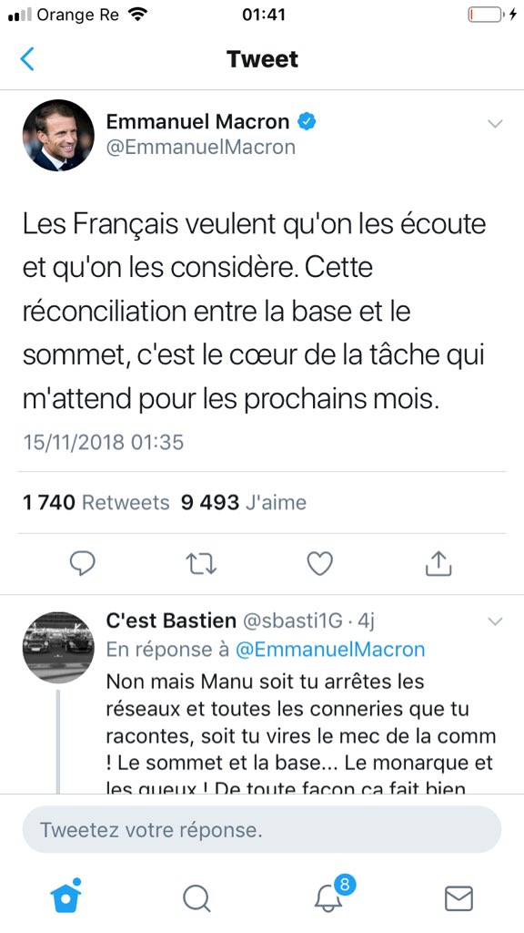 Ardnas Twitterissa N Oublions Pas Que La Base Peut Exister Sans Sommet Mais Que Le Sommet Ne Peut Pas Exister Sans Base Stupide Macron [ 1024 x 576 Pixel ]