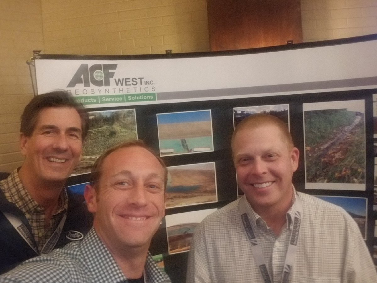 Did you attend the Idaho Mining Conference last Friday? Brent, Aaron and our friend Damon from Profile Products were all there. #Mining #construction #acfwestinc #profile #profileproducts #conference #IDmining #idaho #Boise