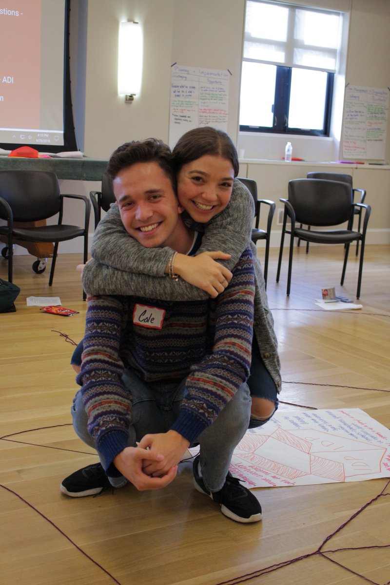 IDPCornell's tweet photo. “The strongest benefit I've received is pride in who I am and where I come from, and being comfortable addressing how certain aspects of my identity may give me societal advantages.” Cole Johnston ’20 #HIDP

More from our convo with Cole and Sydney here: https://t.co/ClvP3UFhWf https://t.co/d3A53A4WQQ