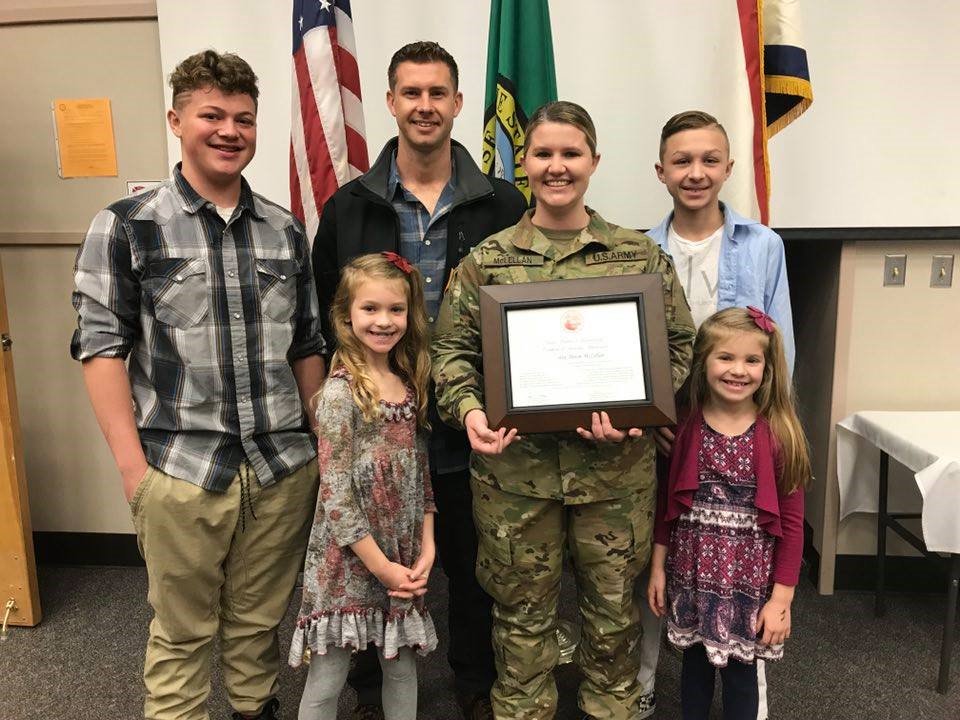 SMU_JBLM's tweet photo. Congratulations to Army Specialist Devin McLellan and Staff Sergeant Michael Vidick, selected as SMU 2018 Service Member Scholar Academic Achievement Award winners! https://t.co/feK78syWi0