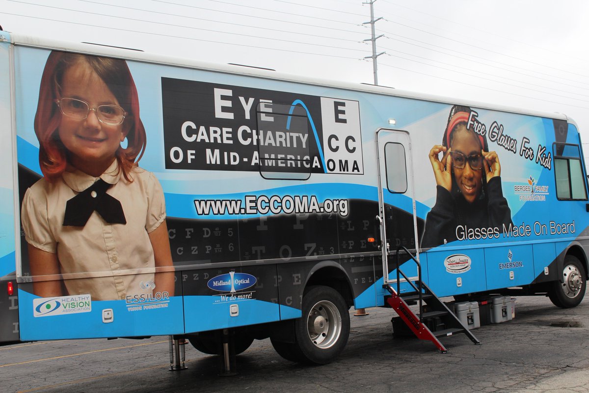 Lift4LifeAcad's tweet photo. So grateful for the Vision Van that provides eye exams and glasses to our students in need. One young student wrote in his thank you note - "now I am able to see far into the future, thank you!" #visionvan #liftforlifeacademy #vision #eyeglasses https://t.co/DXkAHW4xMq