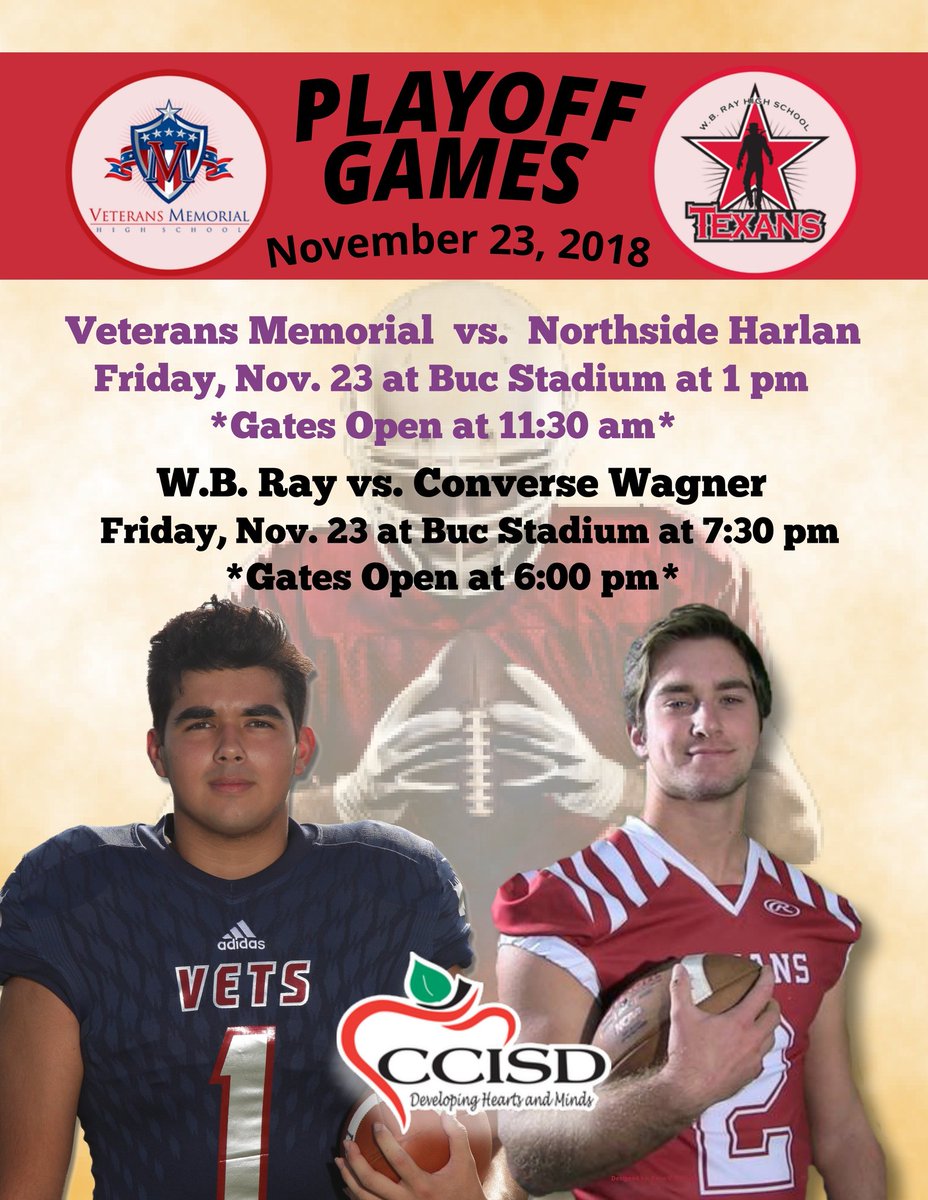 Great Day for CCISD Football!!