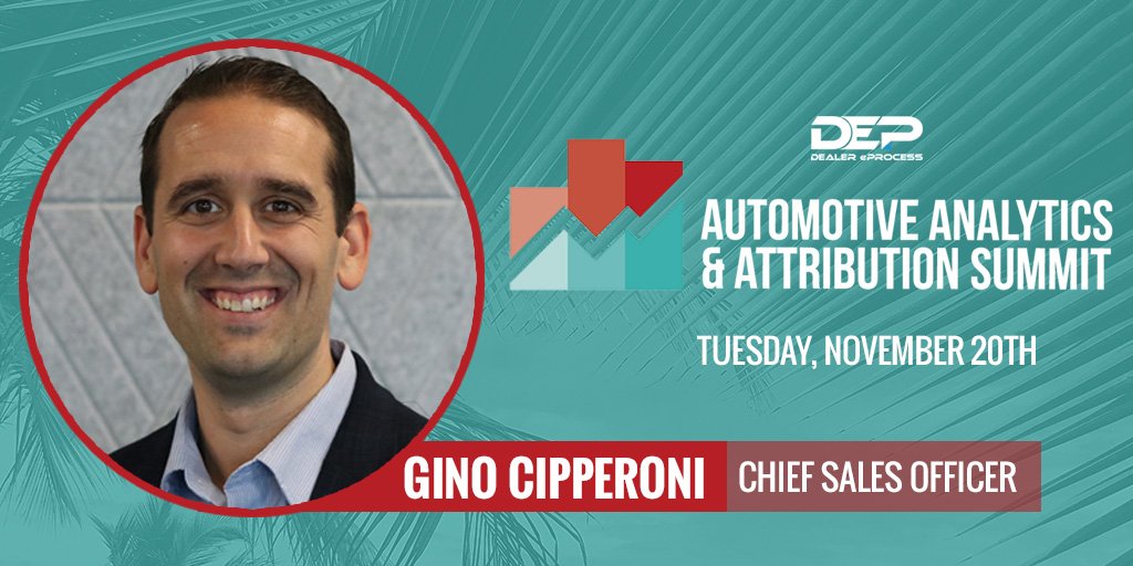 dealereprocess's tweet photo. Will we see you tomorrow for the 8:45 am panel at #AAAS2018? You don't want to miss Gino as he helps dealers save millions in marketing spend. https://t.co/TWvcW6pRW5