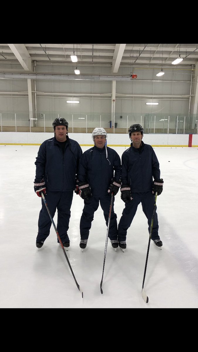 PASFS's tweet photo. Hard day at the office for Scott, Trevor and Chris! #Bauer #warrior #prosharp #niagarafalls #weknowourstuff https://t.co/8EKV5z2YmC