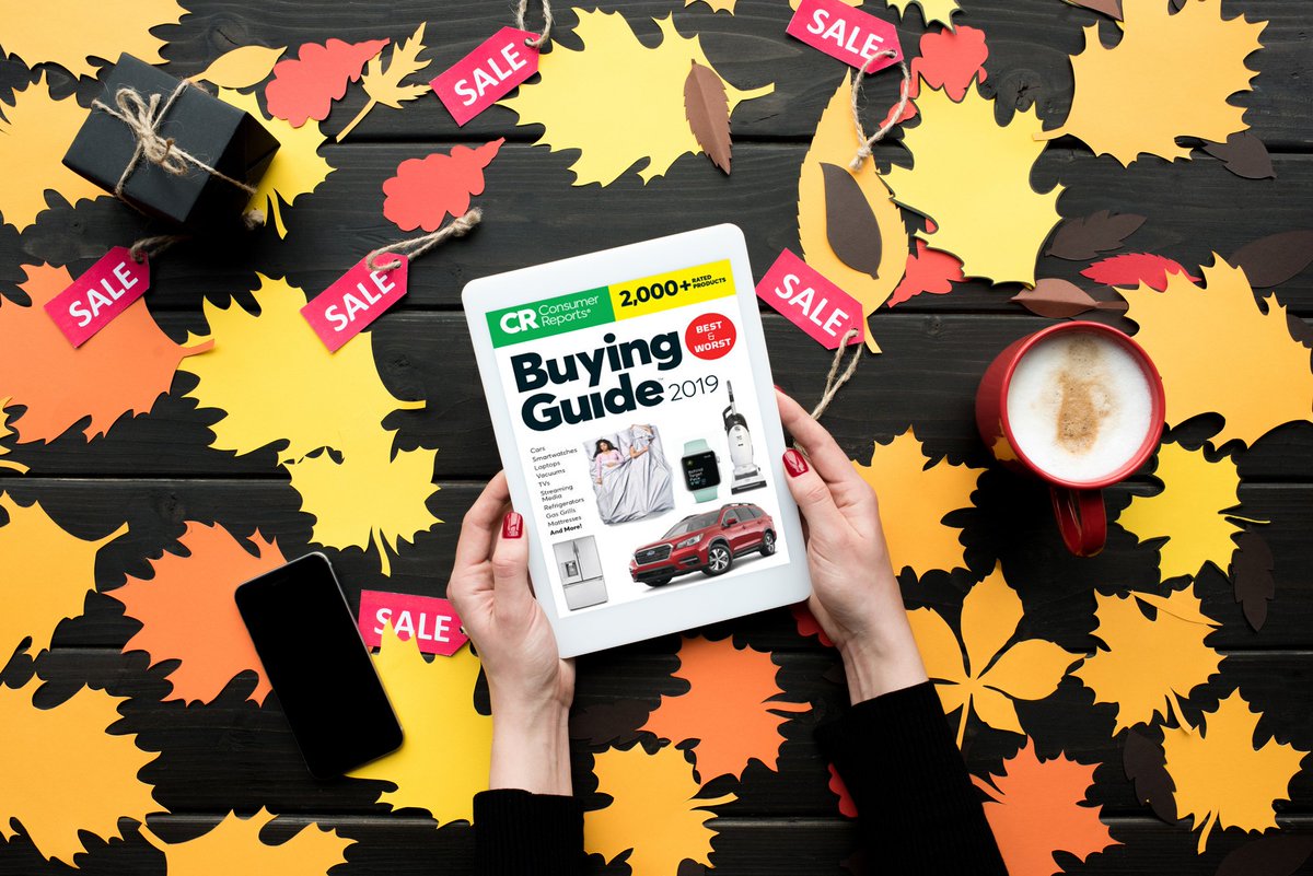 ReadlySupport's tweet image. Just in time for Black Friday shopping prep, the @ConsumerReports 2019 Buying Guide! Read it here: us.readly.com