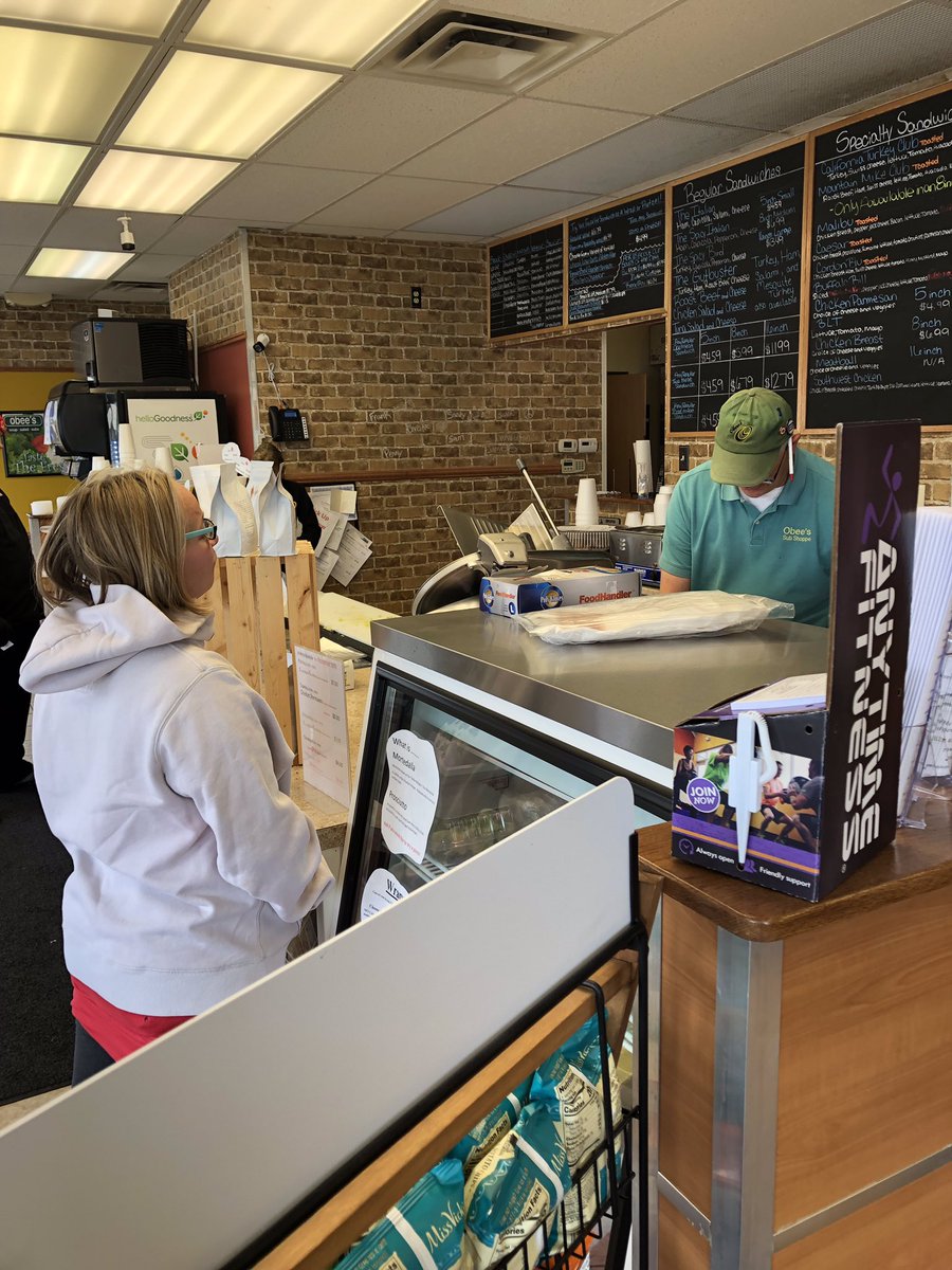 HallDEEDs's tweet photo. We grabbed lunch to go today from Obee's sub shoppe - Spring Valley! Thank you so much Obee’s for our free 5 inch subs! We love cleaning at your business and appreciate your support and donation! #communityintegration #choosetosupport #shoplocal https://t.co/9Ouc6wkqwM