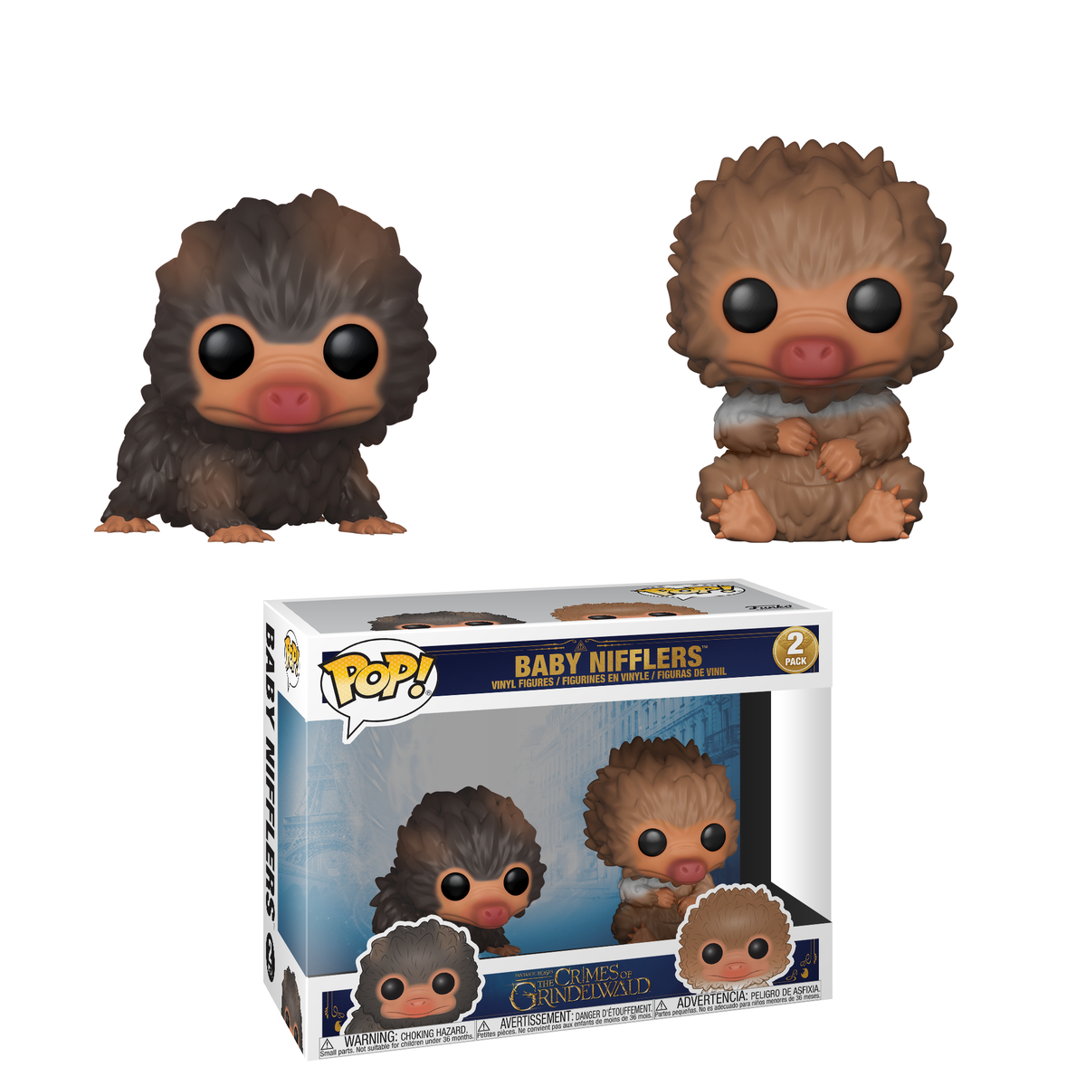 OriginalFunko's tweet photo. RT &amp; follow @OriginalFunko for the chance to win a Baby Nifflers Pop! 2-pack! #FantasticBeasts https://t.co/HgABva3XNQ