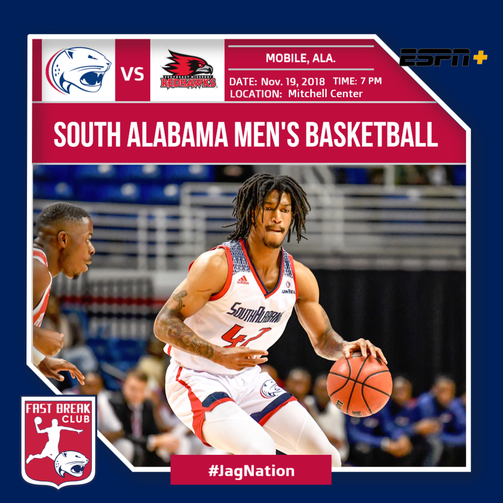 SouthAlabamaMBB's tweet photo. Gameday links vs Southeast Missouri

Video: https://t.co/jyIDhUDMNj
Audio: https://t.co/H6kVO5Boda
Live stats: https://t.co/tDXTFIAHn9 https://t.co/NRUIp9DNVa