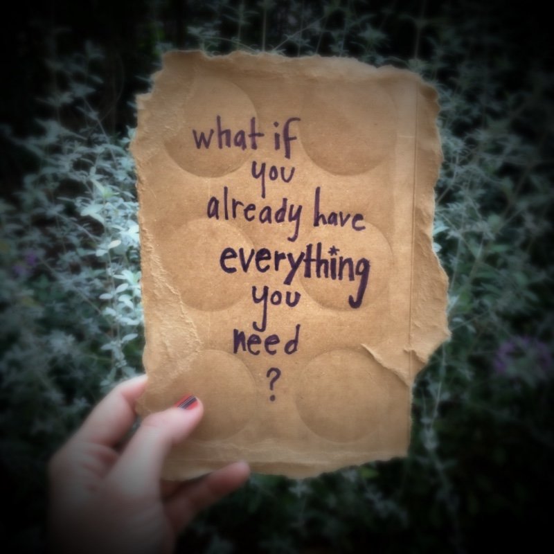 artmonastery's tweet photo. What if you already have everything you need? - https://t.co/J7QpqNXRds https://t.co/WVT5LAcGCp