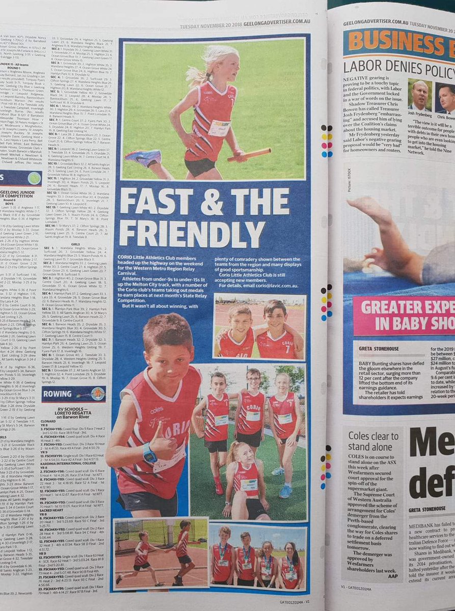 Great little piece in the <a href="/geelongaddy/">Geelong Advertiser</a> today.