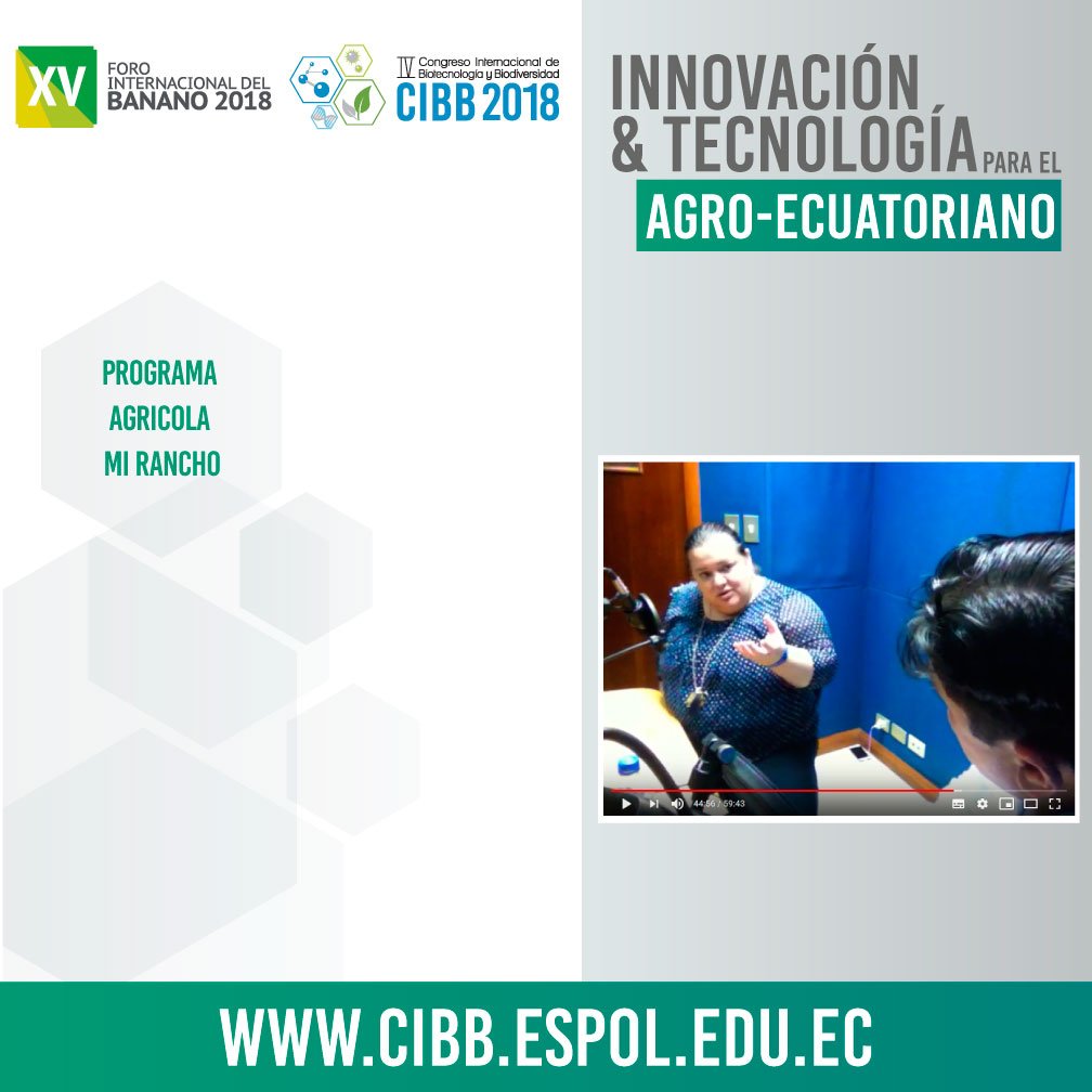 CIBB_CIBE's tweet photo. #CIBE agradece a todos los medios de comunicación radiales por el apoyo y la cobertura del #CIBB2018 y #ForoBananero llevado a cabo los días 22 -25 de octubre de 2018 #RadioFluminense #RadioCreSatelital #ProgramaAgrícolaMiRancho https://t.co/JGJw4A2lKb